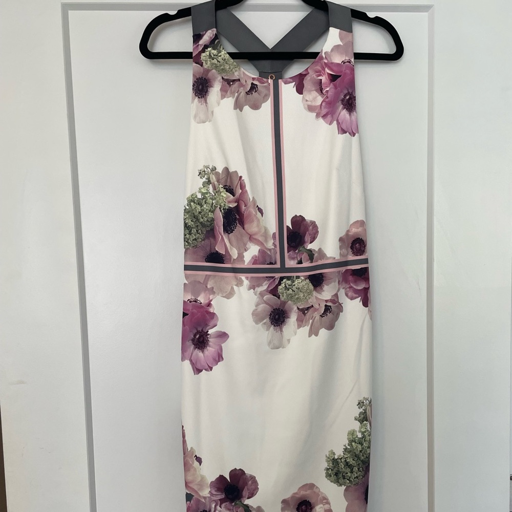 Classy Ted Baker knee length Floral Dress.